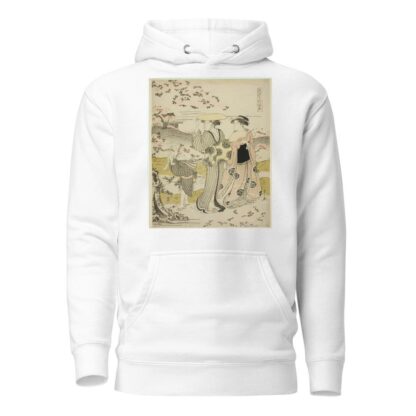 Ono no Komachi Visiting Kiyomizu Temple, from the series The Fashionable Seven Komachi by Chōbunsai Eishi Hoodie