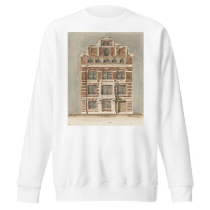 Ontwerp van de gevel van een stadshuis by Alexander Bleijs Sweatshirt