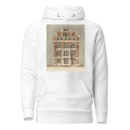 Ontwerp van de gevel van een stadshuis by Alexander Bleijs Hoodie