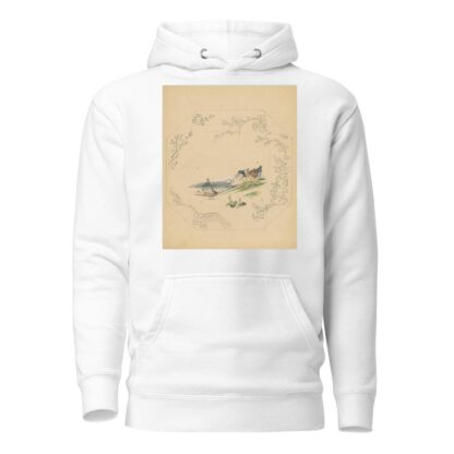 Ontwerp voor bord van het model ‘Square’ met zes ganzen by Albert Louis Dammouse Hoodie