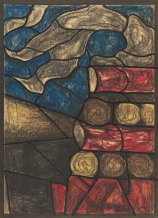 Ontwerp voor raam in het Noordertransept in de Dom te Utrecht 3 by Richard Nicolaüs Roland Holst