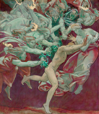 Orestes and The furies by John Singer Sargent