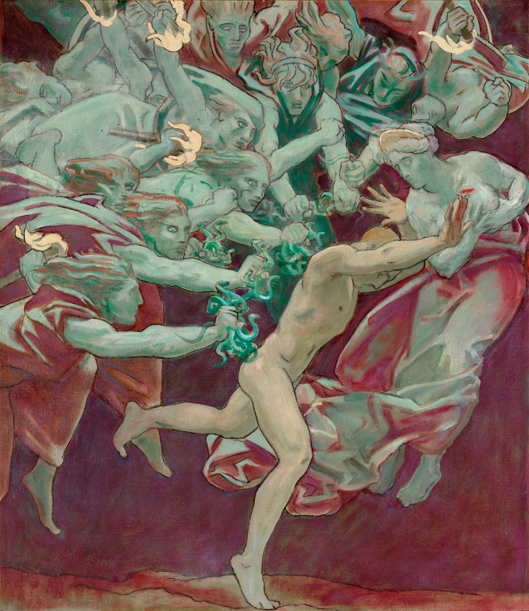 Orestes and The furies by John Singer Sargent