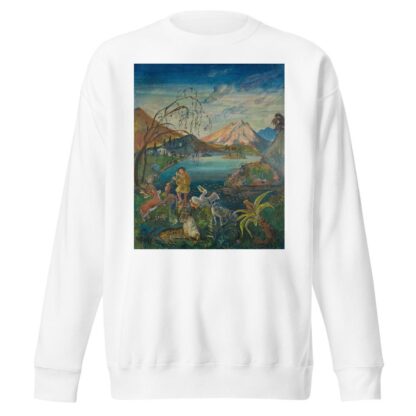 Orpheus unter den Tieren by Oskar Laske Sweatshirt