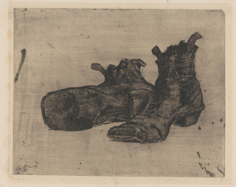 Pair of boots by Henri-Charles Guérard