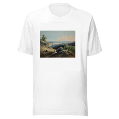 Paisaje de sendero con el Iztaccíhuatl en la lejanía by Johann Moritz Rugendas T-Shirt