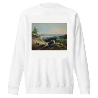 Paisaje de sendero con el Iztaccíhuatl en la lejanía by Johann Moritz Rugendas Sweatshirt