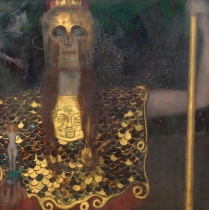 Pallas Athene by Gustav Klimt