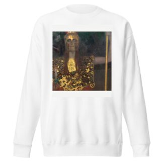 Pallas Athene by Gustav Klimt Sweatshirt