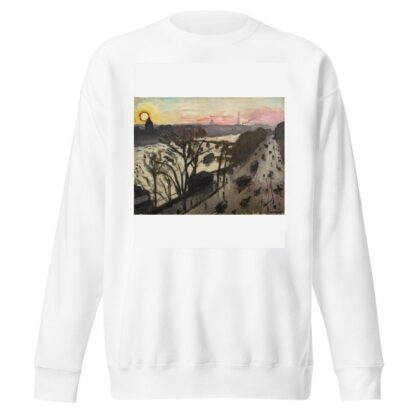 Paris, quai du Louvre, soleil d’hiver by Albert Marquet Sweatshirt