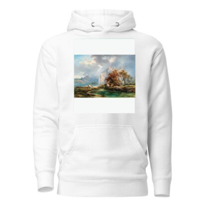Partie am Wolfgangsee by Carl Franz Emanuel Haunold Hoodie