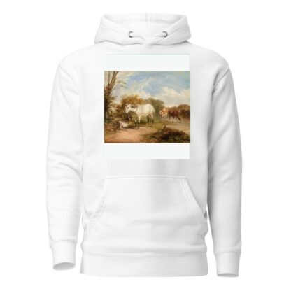 Pastoral Scene with Horse by Thomas Sidney Cooper Hoodie