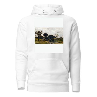 Peasant Woman On A Path by Charles François Daubigny Hoodie