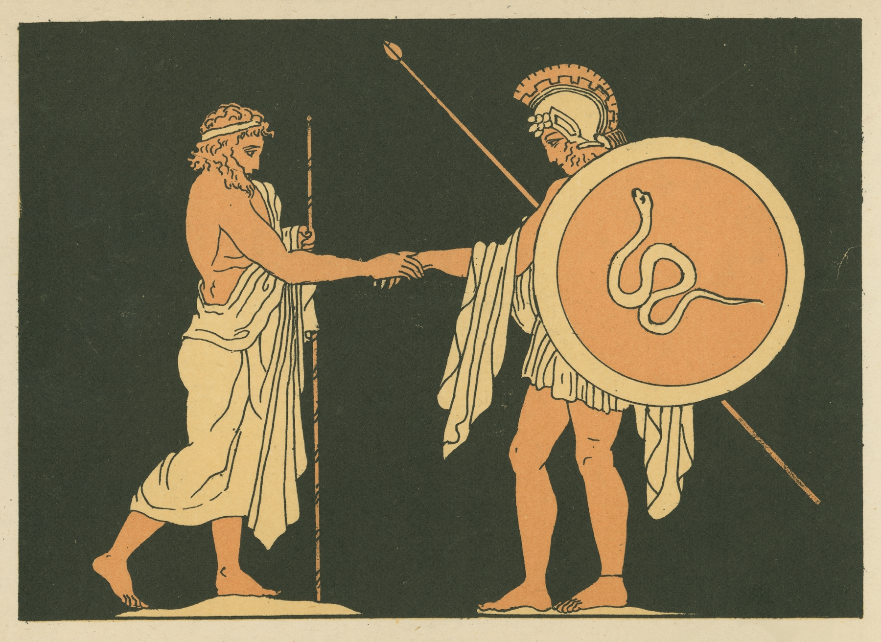 Pelias sending forth Jason by John Flaxman
