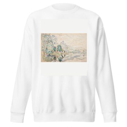 Petit Andély, Château Gaillard by Paul Signac Sweatshirt