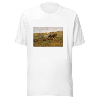 Pflügender Bauer by Otto von Thoren T-Shirt