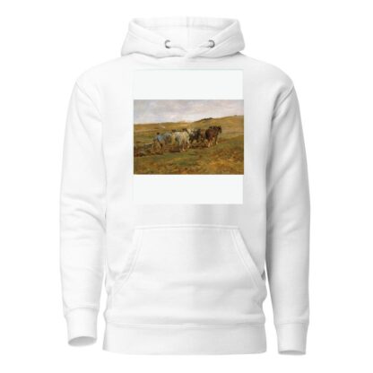 Pflügender Bauer by Otto von Thoren Hoodie