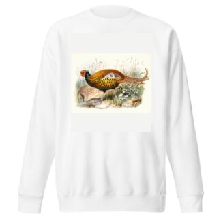 Phasianus insignis. by Joseph Smit Sweatshirt
