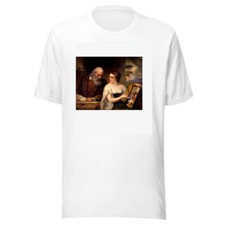 Philosophy and Christian Art by Daniel Huntington T-Shirt