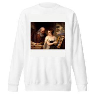 Philosophy and Christian Art by Daniel Huntington Sweatshirt