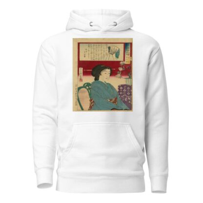 Photographer and subject, in Yokohama, Japan by Tsukioka Yoshitoshi Hoodie