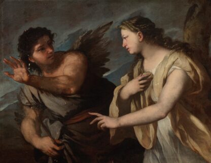 Picus And Circe by Luca Giordano