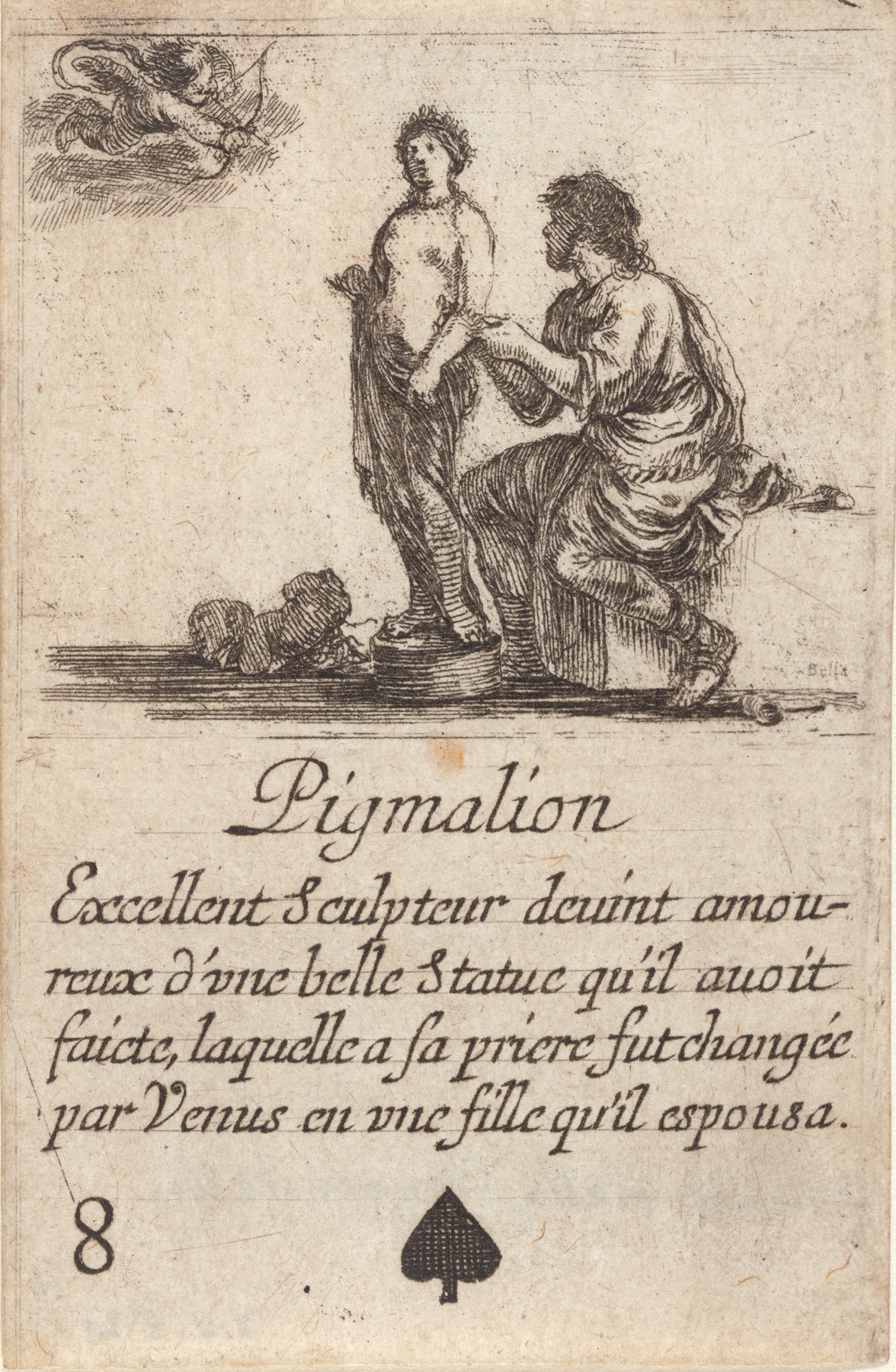 Pigmalion by Stefano Della Bella