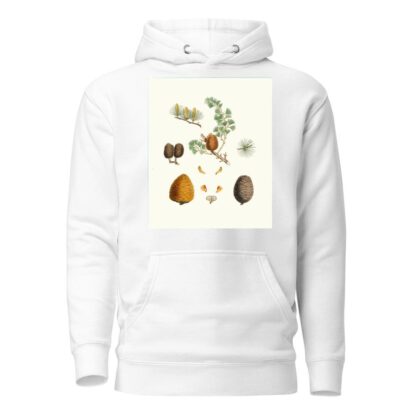 Pinus deodara = Indian cedar by Aylmer Bourke Lambert Hoodie