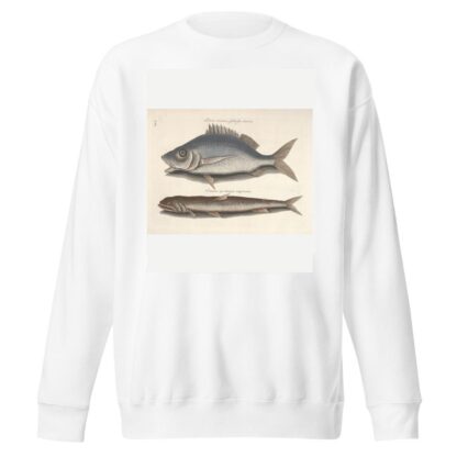 Piscium, serpentum, insectorum, aliorumque nonnullorum animalum nec non plantarum quarundam imagines Pl.002 by Mark Catesby Sweatshirt