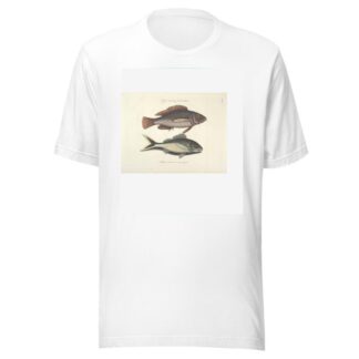 Piscium, serpentum, insectorum, aliorumque nonnullorum animalum nec non plantarum quarundam imagines Pl.007 by Mark Catesby T-Shirt