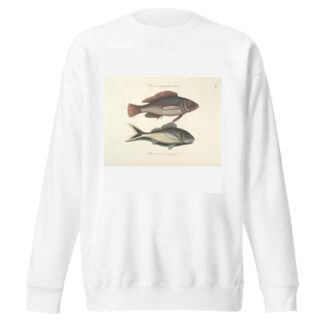 Piscium, serpentum, insectorum, aliorumque nonnullorum animalum nec non plantarum quarundam imagines Pl.007 by Mark Catesby Sweatshirt