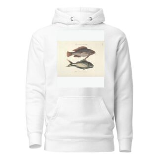 Piscium, serpentum, insectorum, aliorumque nonnullorum animalum nec non plantarum quarundam imagines Pl.007 by Mark Catesby Hoodie