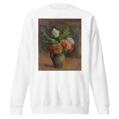 Pivoines, Géraniums Et Lilas Blancs by Maximilien Luce Sweatshirt