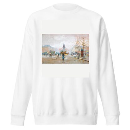 Place Clichy by Eugène Galien-Laloue Sweatshirt