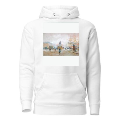Place Clichy by Eugène Galien-Laloue Hoodie