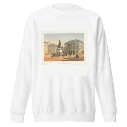 Place et monument Pury by Jean Jacottet Sweatshirt