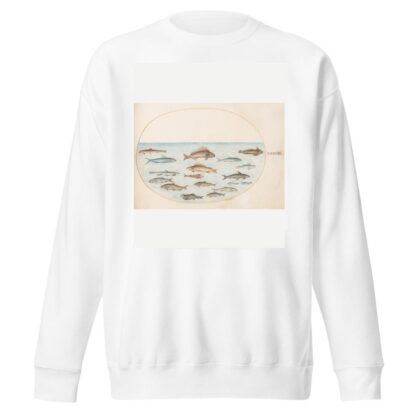 Plate 43; Fifteen Fish by Joris Hoefnagel Sweatshirt