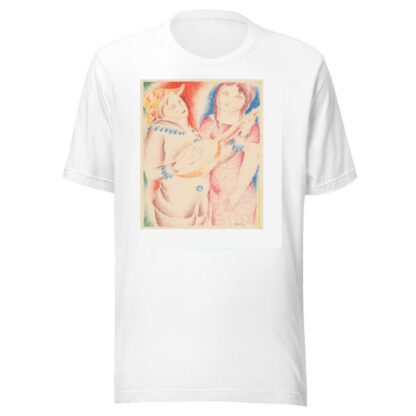 Playing the mandolin by Mikuláš Galanda T-Shirt