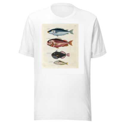 Poissons, ecrevisses et crabes, de diverses couleurs et figures extraordinaires.. Pl.017 by Louis Renard T-Shirt