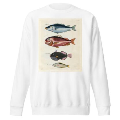 Poissons, ecrevisses et crabes, de diverses couleurs et figures extraordinaires.. Pl.017 by Louis Renard Sweatshirt