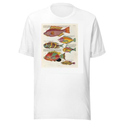 Poissons, ecrevisses et crabes, de diverses couleurs et figures extraordinaires.. Pl.047 by Louis Renard T-Shirt