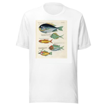 Poissons, ecrevisses et crabes, de diverses couleurs et figures extraordinaires.. Pl.062 by Louis Renard T-Shirt