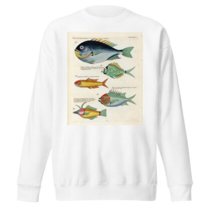 Poissons, ecrevisses et crabes, de diverses couleurs et figures extraordinaires.. Pl.062 by Louis Renard Sweatshirt