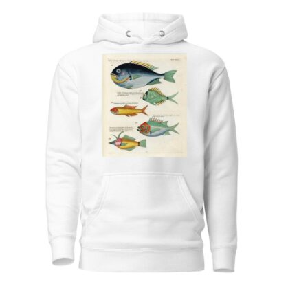 Poissons, ecrevisses et crabes, de diverses couleurs et figures extraordinaires.. Pl.062 by Louis Renard Hoodie