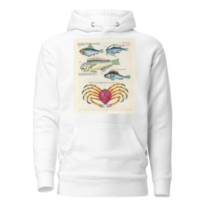 Poissons, ecrevisses et crabes, de diverses couleurs et figures extraordinaires.. Pl.066 by Louis Renard Hoodie