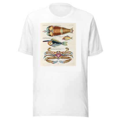 Poissons, ecrevisses et crabes, de diverses couleurs et figures extraordinaires.. Pl.090 by Louis Renard T-Shirt