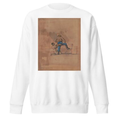 Polishing the General’s britches, Major Ed Mueller, Murfreesboro, Tennessee by Adolph Metzner Sweatshirt