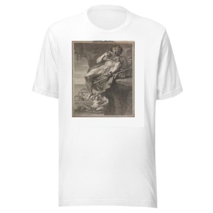 Polyhemus, Playing The Panpipes For Galatea by Giovanni Battista Cipriani T-Shirt