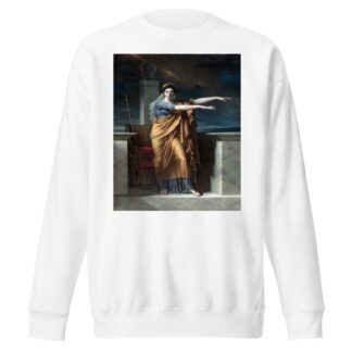 Polyhymnia,Muse of Eloquence by Charles Meynier Sweatshirt