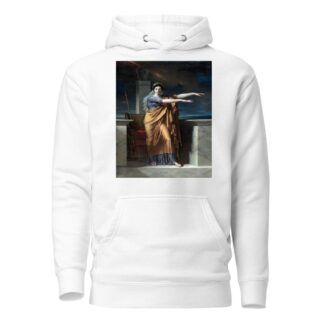 Polyhymnia,Muse of Eloquence by Charles Meynier Hoodie